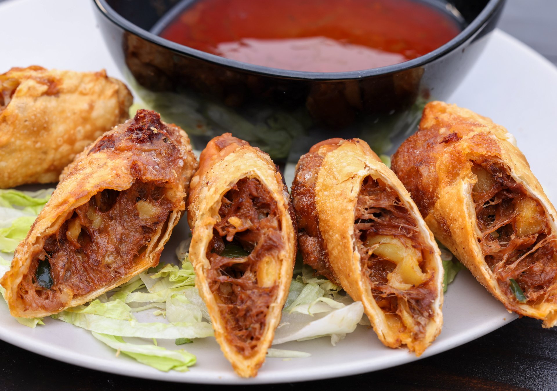 Birria Egg Rolls (3) - Dinner Menu - Craft House - Bar & Grill in Dana  Point, CA