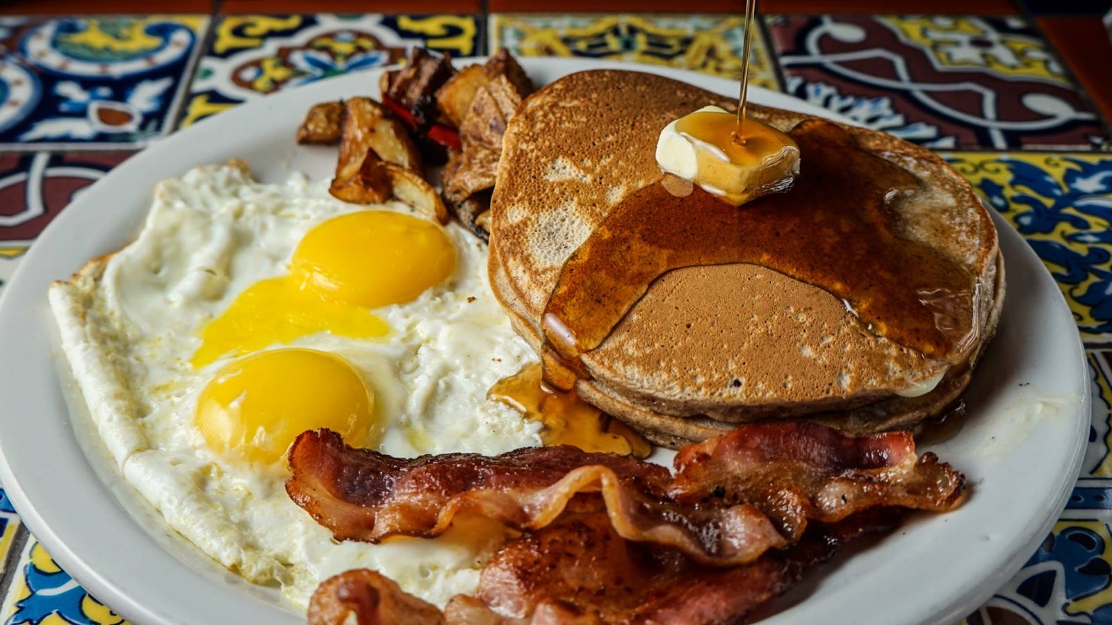 Dot Blank Coffee district 7 pancakes