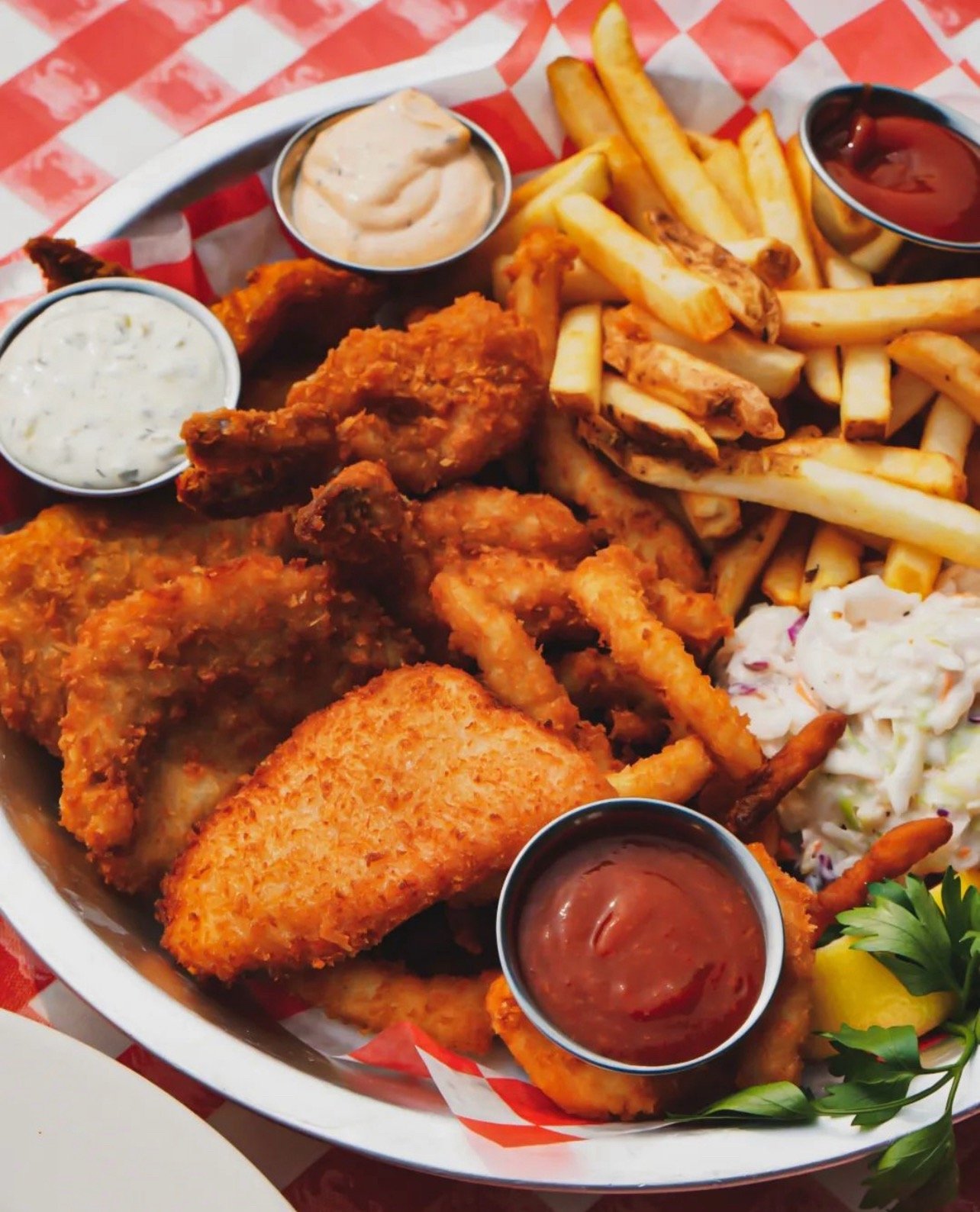 Fish & Chips - Main Menu - The Crab Pot Seattle