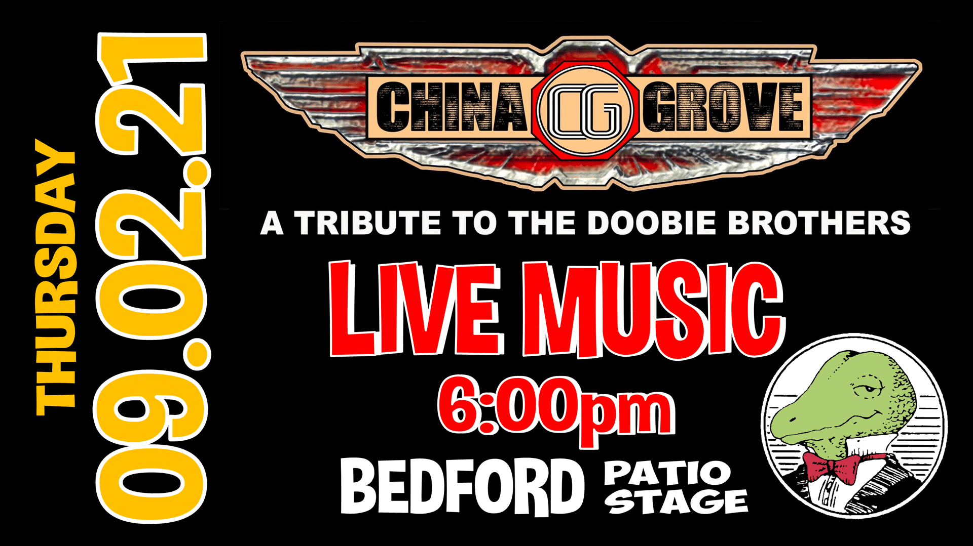 LIVE Music by China Grove at Bedford Heights - Winking Lizard Tavern