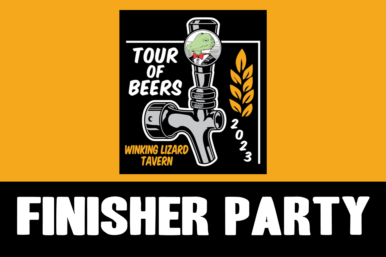 CLEVELAND 2023 Tour of Beers Finisher Party Winking Lizard Tavern