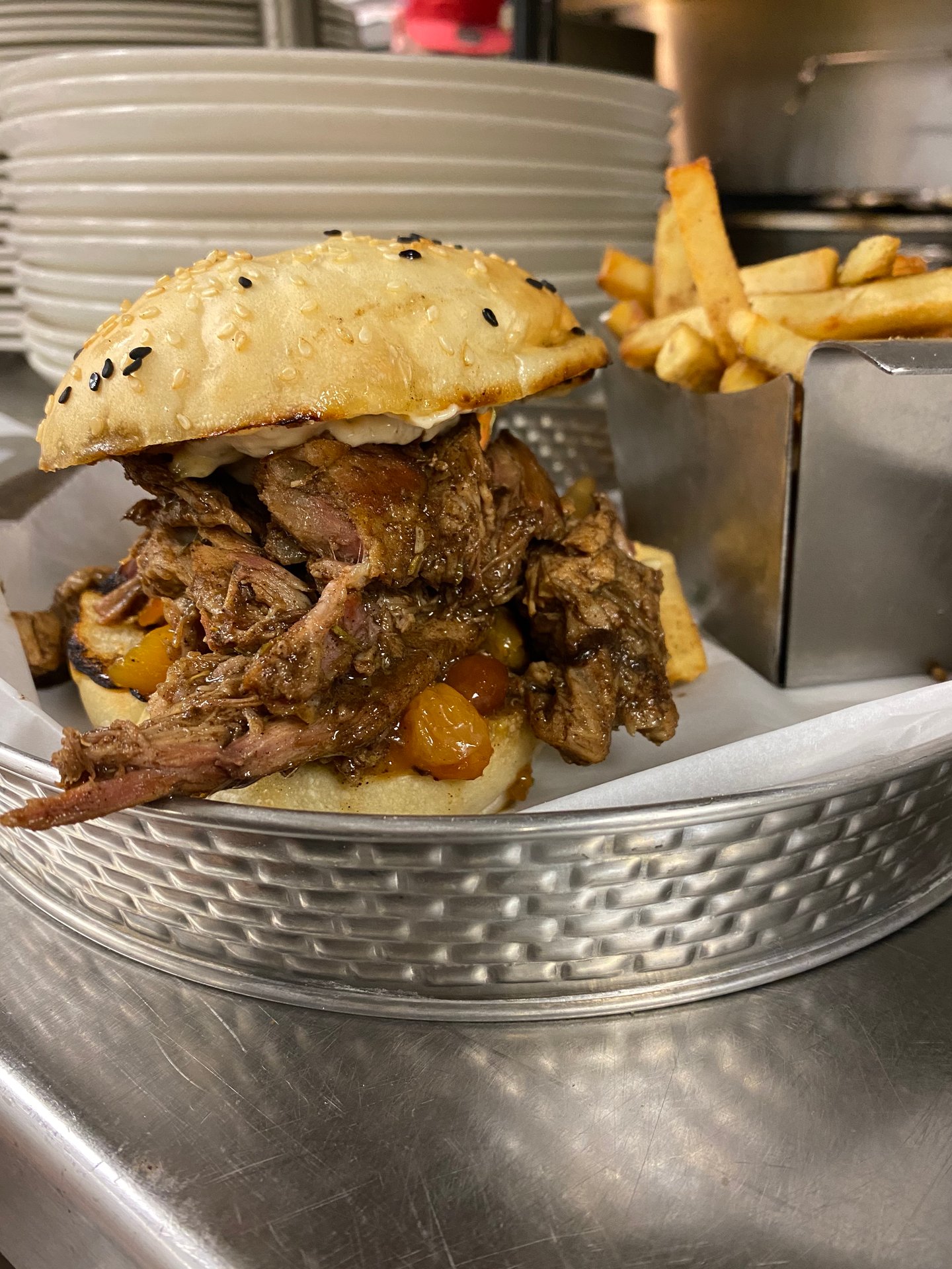 Jackfruit Sliders Vegan Pulled Pork Sandwiches Jerk Marinade Jerk