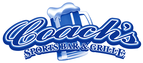 coach's sports bar and grill logo for