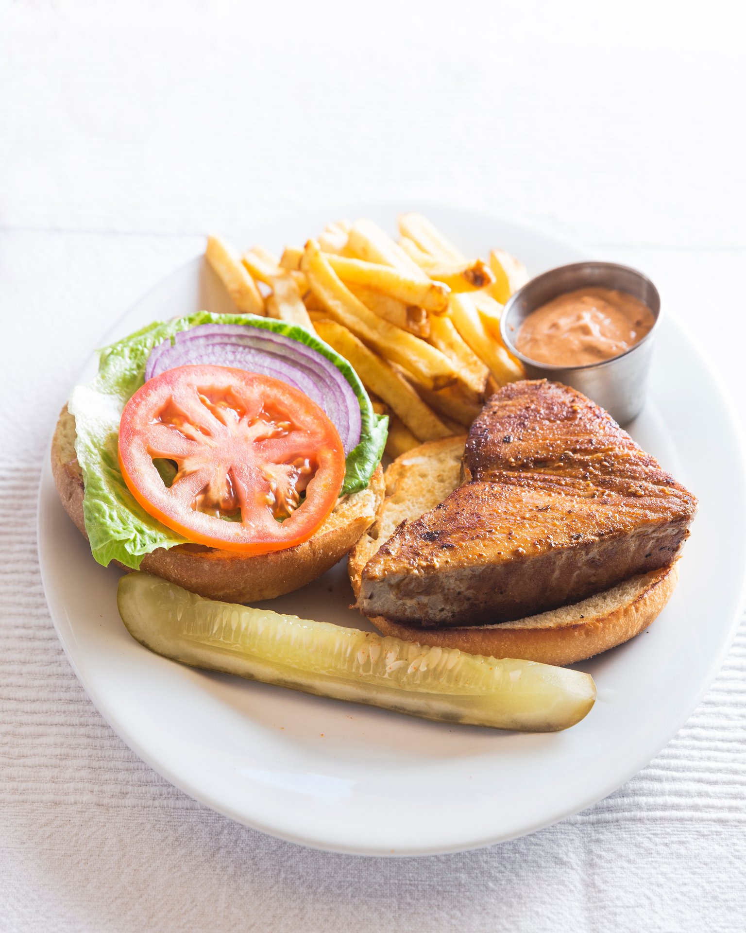Blackened Tuna Burger Tuna Steak Sandwich Near Me Ahi Tuna Burger