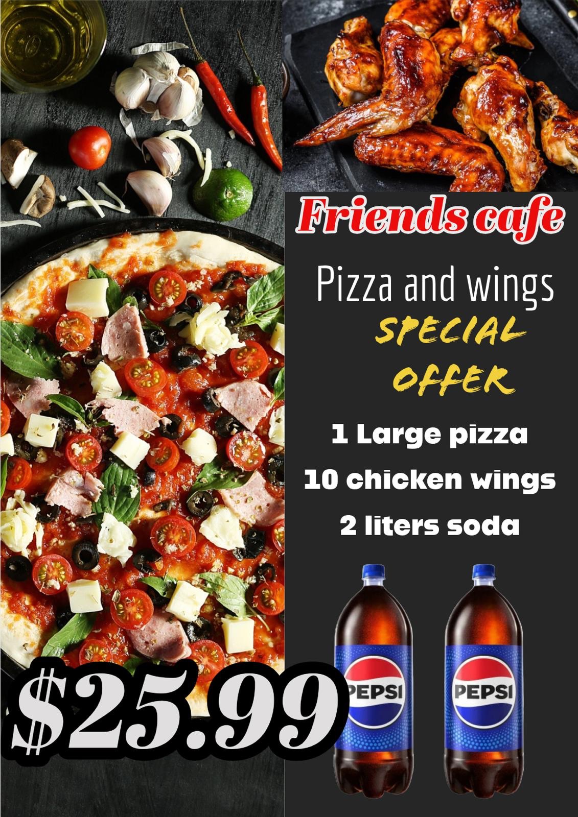 Pizza 25.99