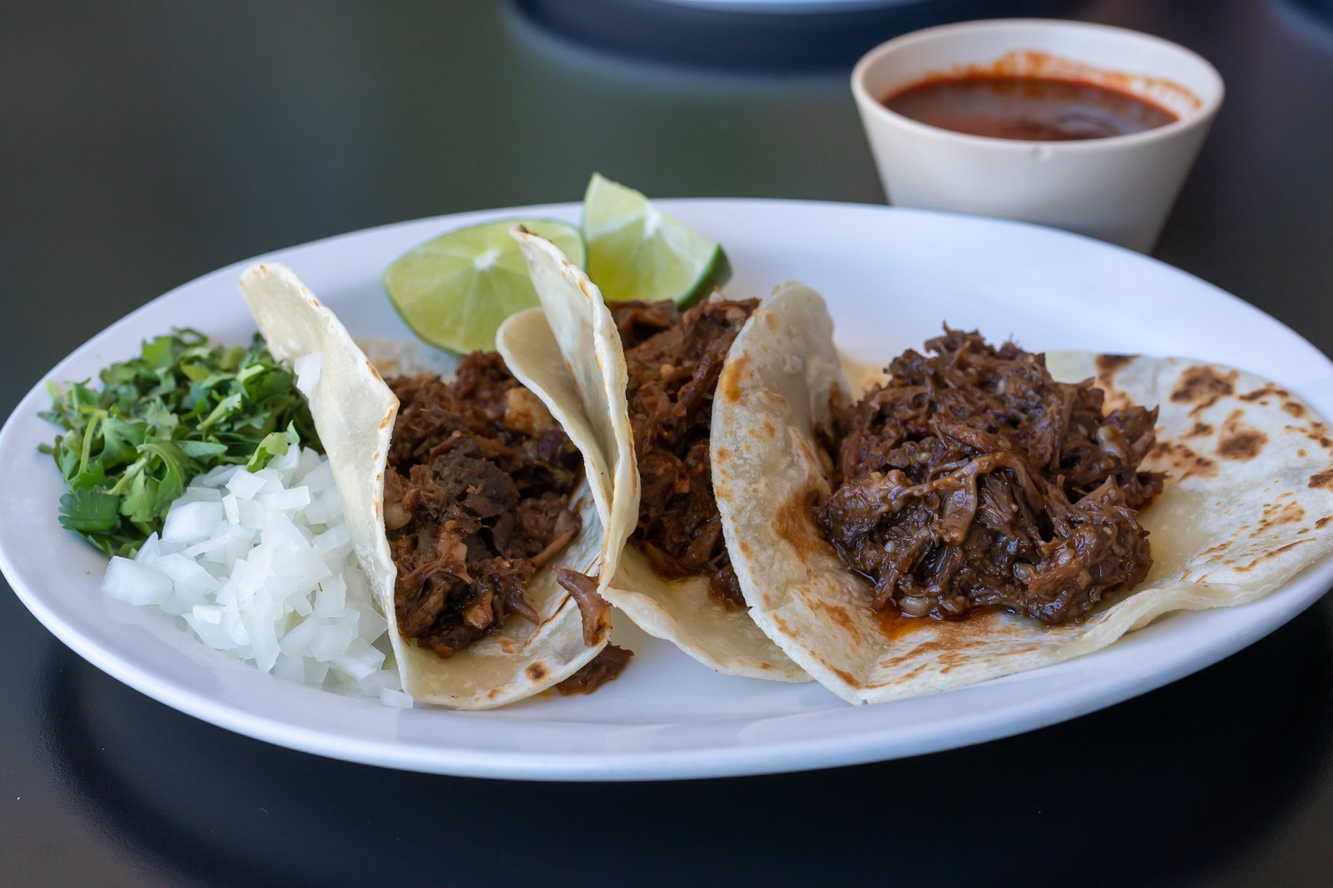 Birria Tacos (3 Pieces) - Lunch - Di Maria Fresh Food - Mexican Cuisine