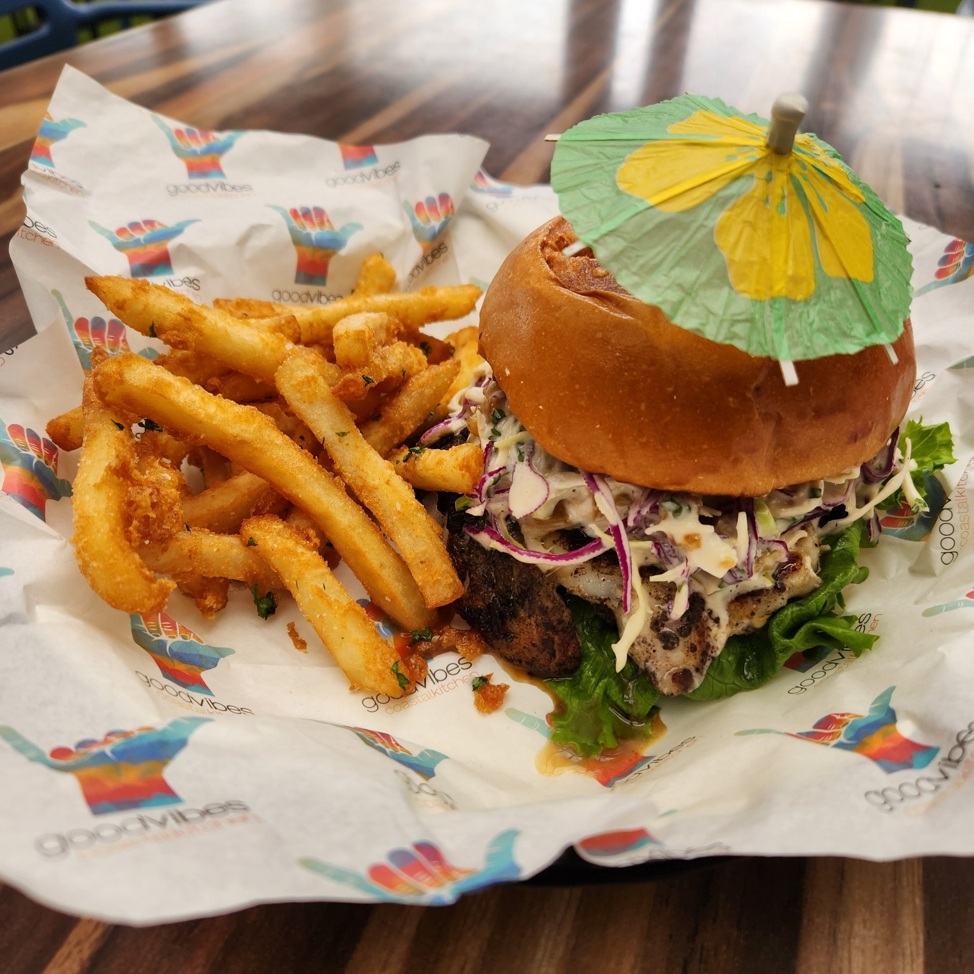 Main Menu Good Vibes Burgers Brews Good vibes Coastal Kitchen