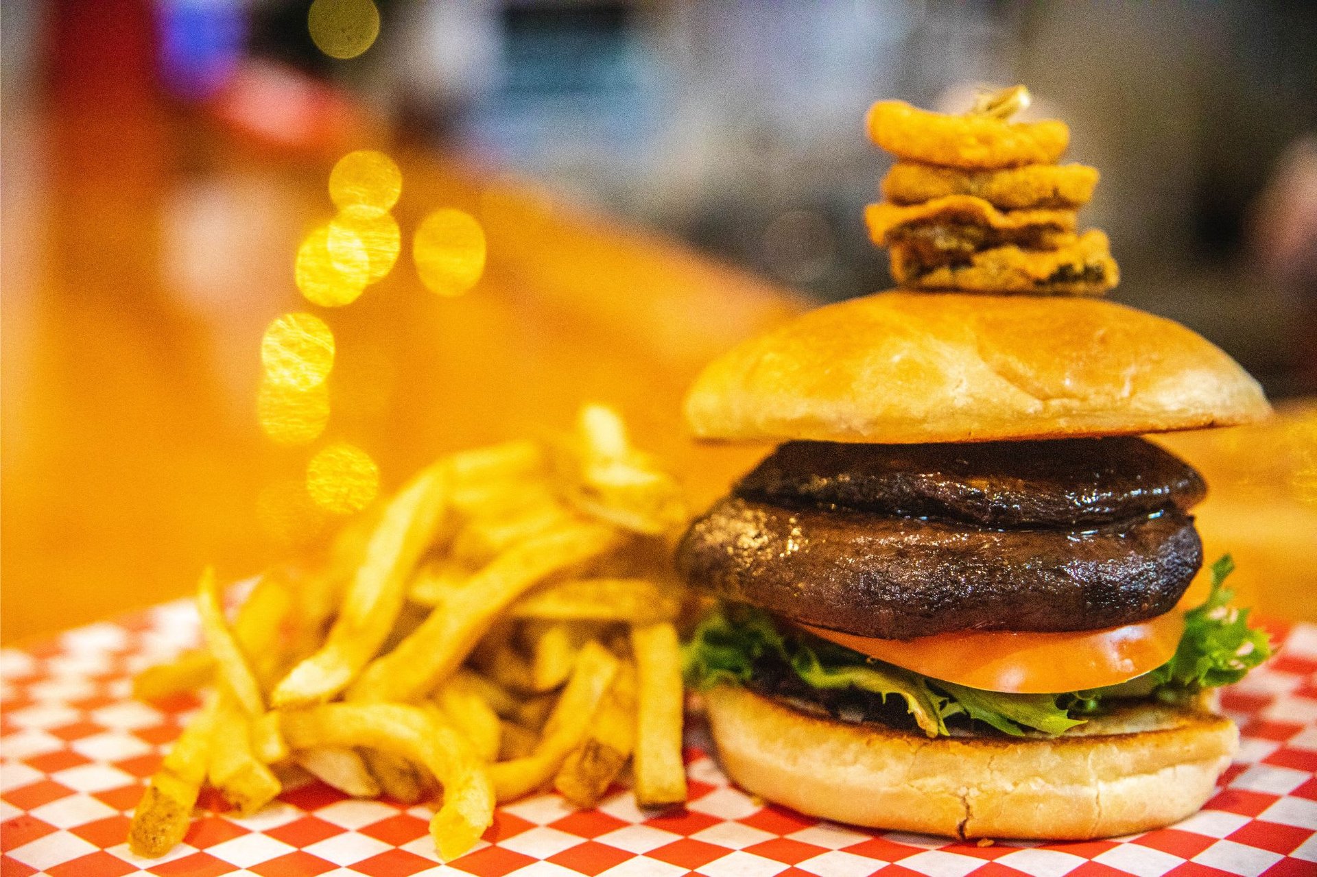 Portobello Mushroom Sandwich Lobster Cooker and Pub Seafood