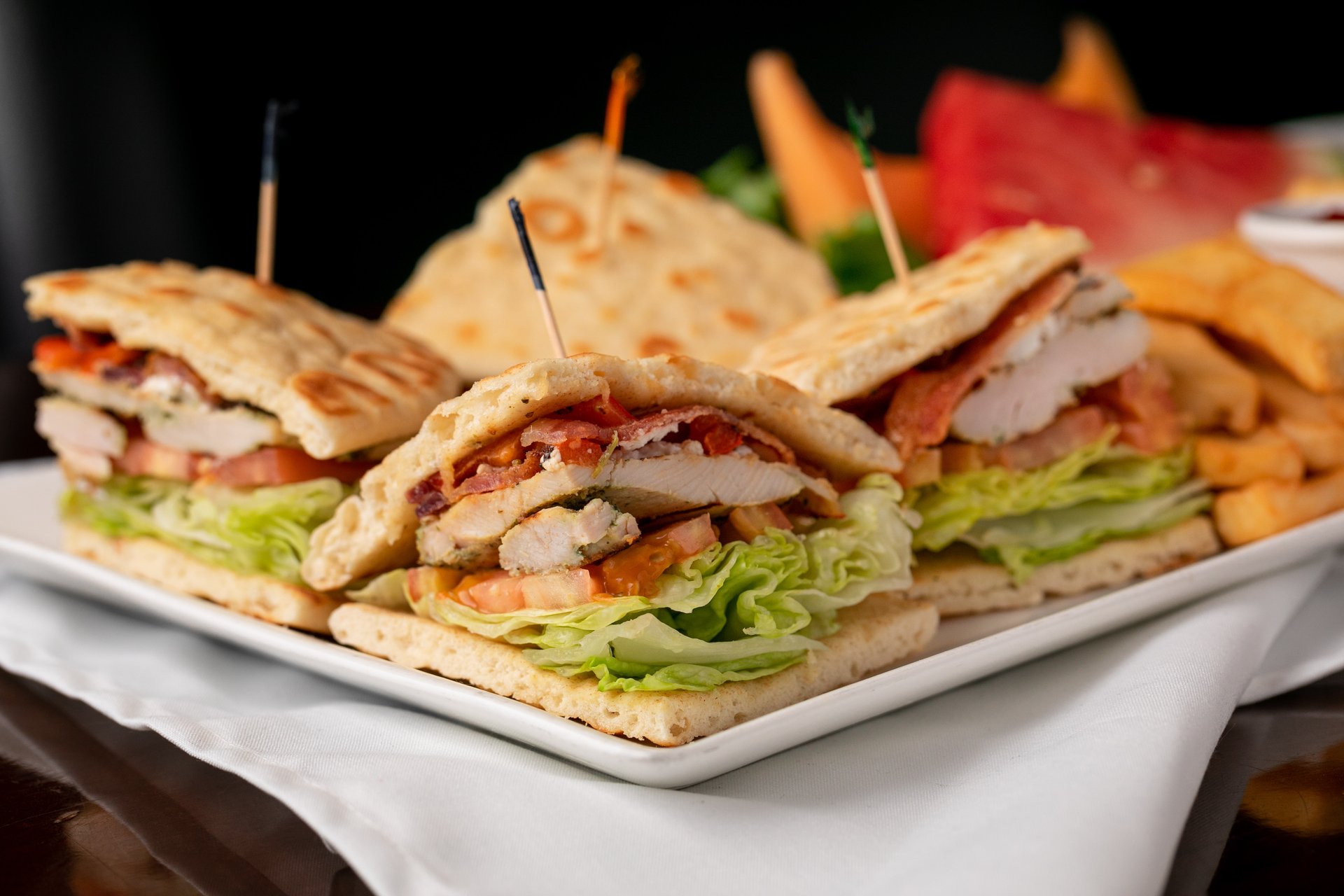 Aegean Chicken Club - Lunch - Mr. V's Bar and Grill - Fine Dining  Restaurant in La Mirada, CA