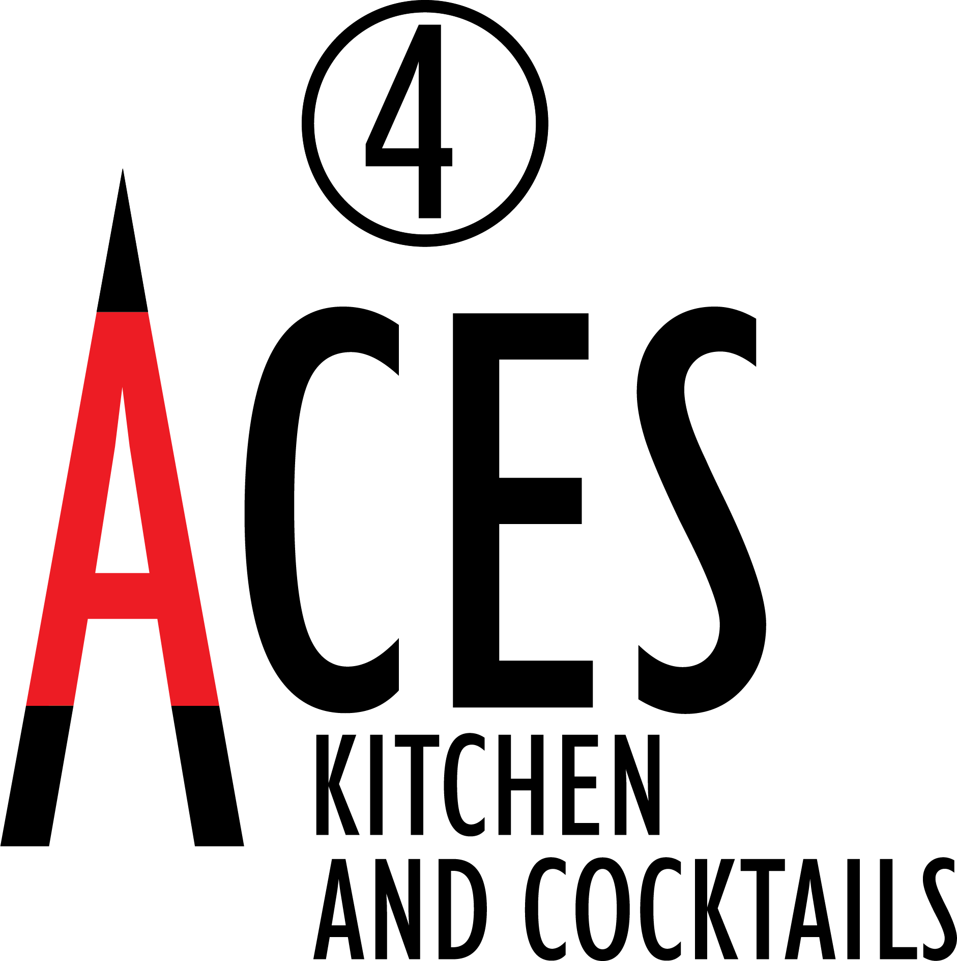 4 Aces Kitchen & Cocktails Logo