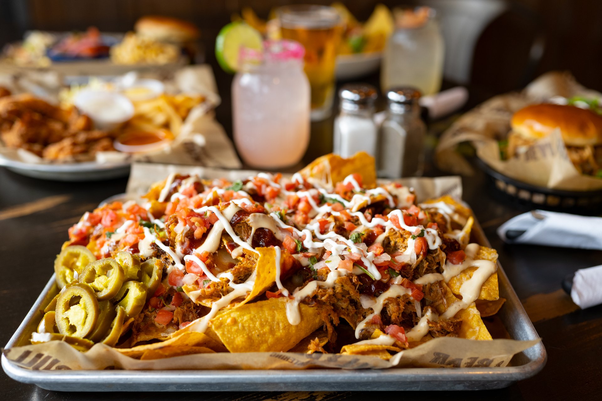 Nachos XXL - Bull and Bear Roadhouse - Bar & Grill in NY