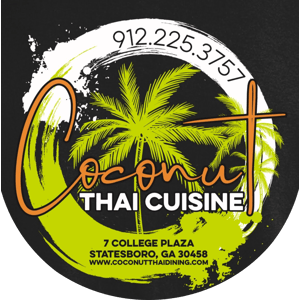 Main Menu Coconut Thai Cuisine Thai Restaurant in Statesboro, GA