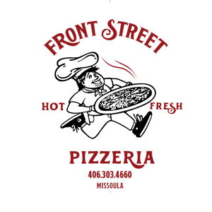 Menu front st pizza