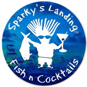 Sparky's BIG Double Burger - Menu - Sparky's Landing - Fish n Cocktails ...