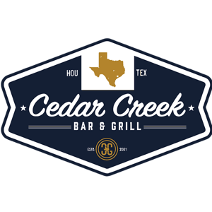 Main Menu Cedar Creek Bar Grill Bar Grill In Houston Tx