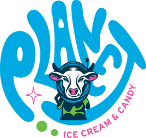 Planet Ice Cream & Candy home logo