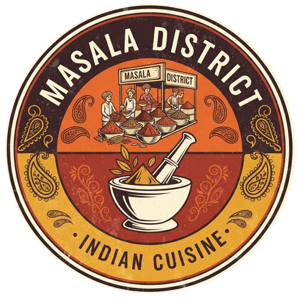 Masala District Indian Cuisine home logo