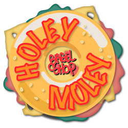 Holey Moley Bagels home logo