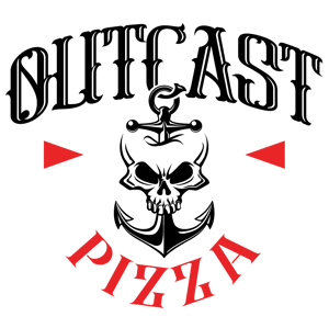 Outcast Pizza home logo