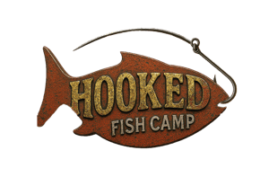 Hooked Fish Camp home logo