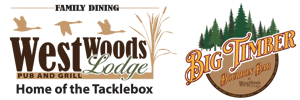 Westwoods Lodge Pub & Grill and Big Timber Bourbon Bar home logo