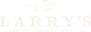 Larry's Pizzeria + Streetfood Restaurant home logo