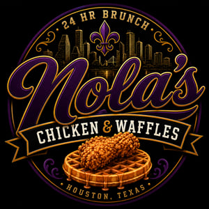 Nola's Chicken & Waffles home logo