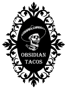 Obsidian Tacos home logo