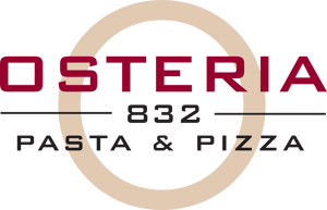 Osteria 832 Pasta & Pizza home logo
