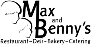 Max and Benny's home logo