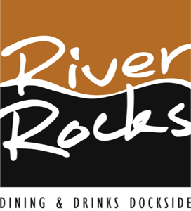 River Rocks Dining & Drinks Dockside home logo