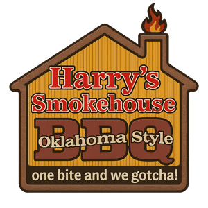 Harry's Oklahoma Style Smokehouse BBQ home logo