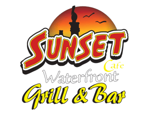 Sunset Cafe' Waterfront Bar & Grill home logo
