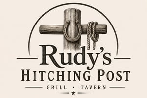Rudy's Hitching Post home logo