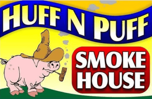 Huff N Puff Smokehouse home logo