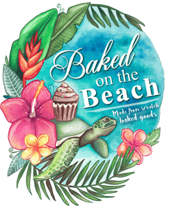 Baked on the Beach home logo