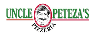 Uncle Peteza's Pizzeria home logo