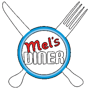 Mel's Diner home logo