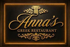 Anna's Greek Restaurant home logo