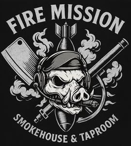 Fire Mission Smokehouse home logo