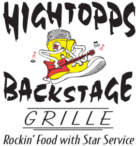 Hightopps Backstage Grille home logo