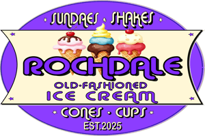 Rochdale Ice Cream home logo