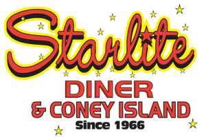 Starlite Diner & Coney Island home logo