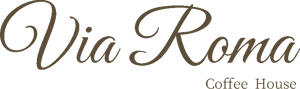 Via Roma Coffee house home logo