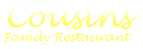 Cousins Family Restaurant home logo