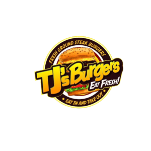 TJ's Burgers home logo