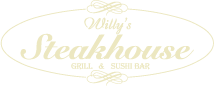 Willy's Steakhouse Grill & Sushi Bar home logo