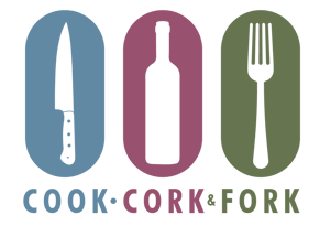 Cook, Cork & Fork and The Cork @ CCF home logo