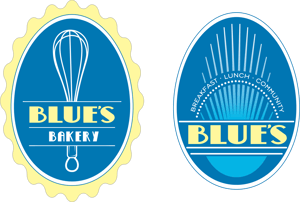 Blue's Egg + Bakery restaurant logo