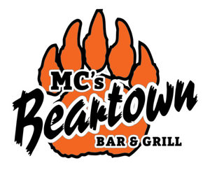 MC's Bear Town Bar and Grill home logo